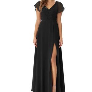 Azazie Rylee Dress - Black size 2